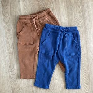 H&M Toddler Boys Thermal Sweatpants Set 2T